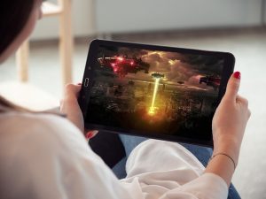 mobie difitally streamed in handheld device
